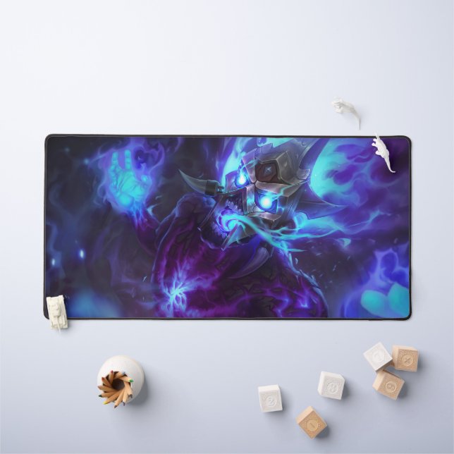 Brennen der Gaming-Desk-Mat | Flammenmousepad Schreibtischunterlage (Kindertisch)