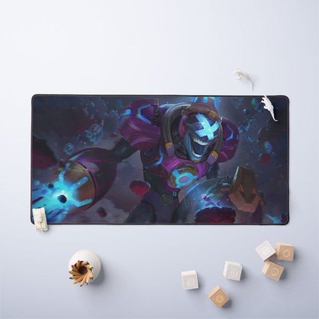 Brennen der Gaming-Desk-Mat | Flammenmousepad Schreibtischunterlage (Kindertisch)