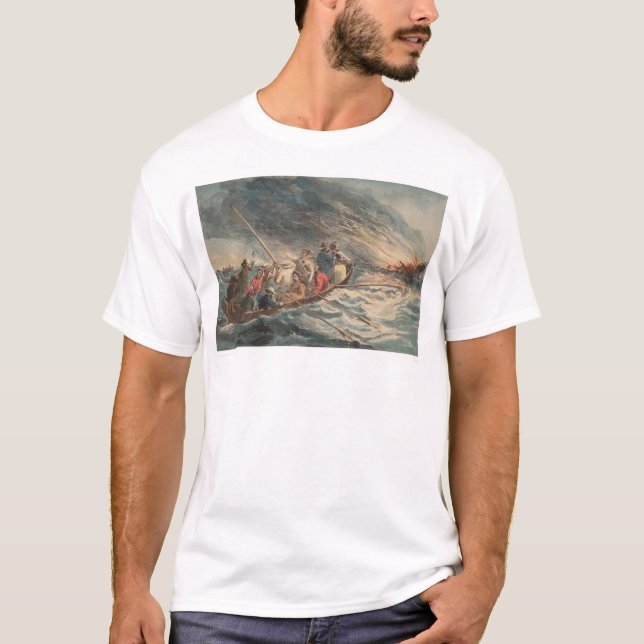 Brennen des Kalifornien-Scherers "Hornisse" T-Shirt (Vorderseite)