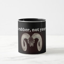 Brennen Sie Gummi nicht Ihr Soul. Personalisiert Tasse
