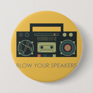 Brennen Sie Ihre Lautsprecher - boombox Art durch Button