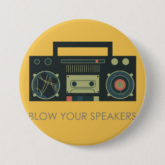 Brennen Sie Ihre Lautsprecher - boombox Art durch Button