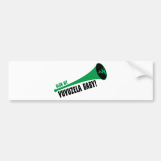 Brennen Sie mein Vuvuzela Baby durch Autoaufkleber