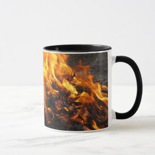 Brennende Bürste Tasse