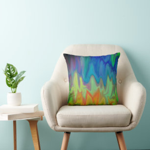 Brennende Farben Kissen