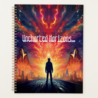 Brennende Menschen unbekannte Horizonte Planer