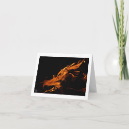 Brennender Drache Karte