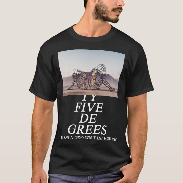 Brennender Mann, Kinderfotografie Classic T-Shi T-Shirt (Vorderseite)