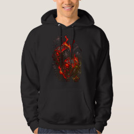 Brennender Totenkopf-Würfel - High Stakes Rebel Gr Hoodie