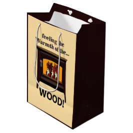 Brennholz Brennholz Brandholz Mittlere Geschenktüte