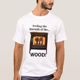 Brennholz Brennholz Brandholz T-Shirt