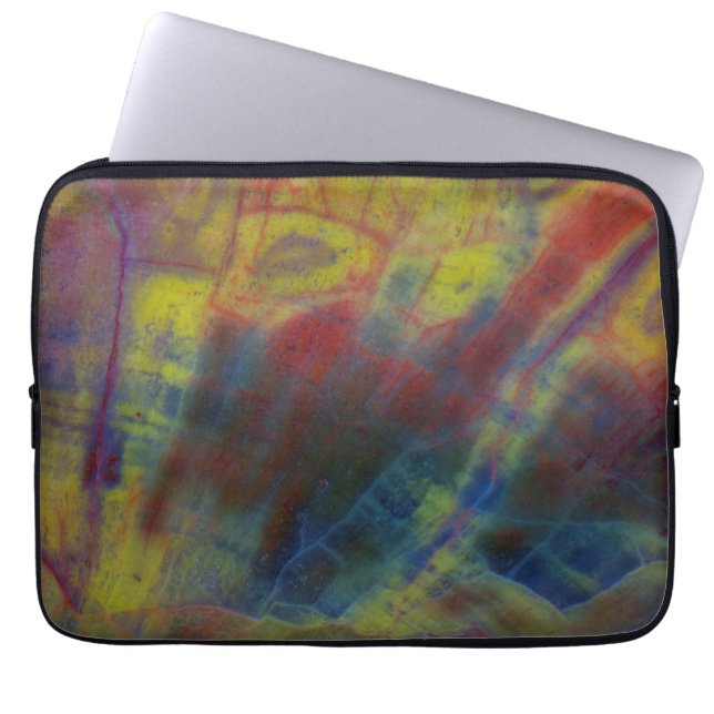 Brennholz horizontal laptopschutzhülle (Vorderseite)