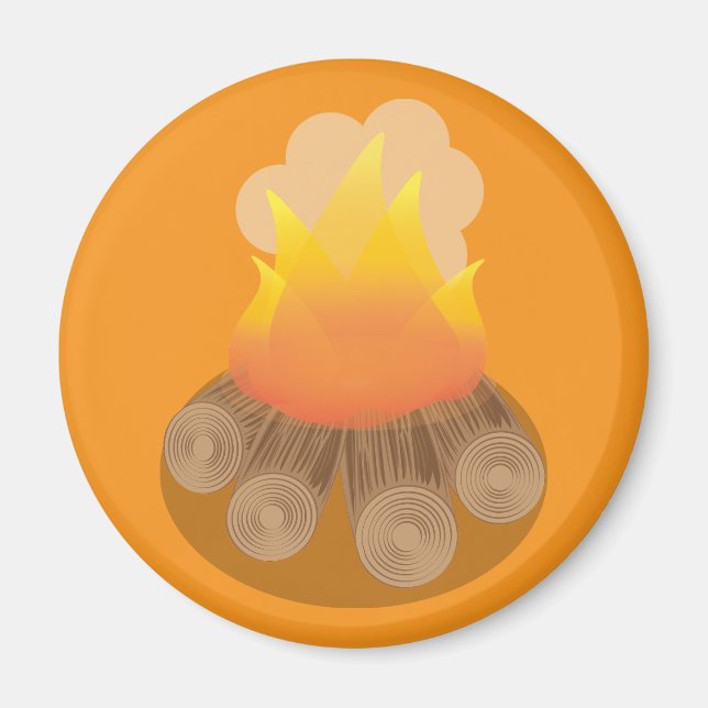 Brennhölzer Magnet (Vorne)