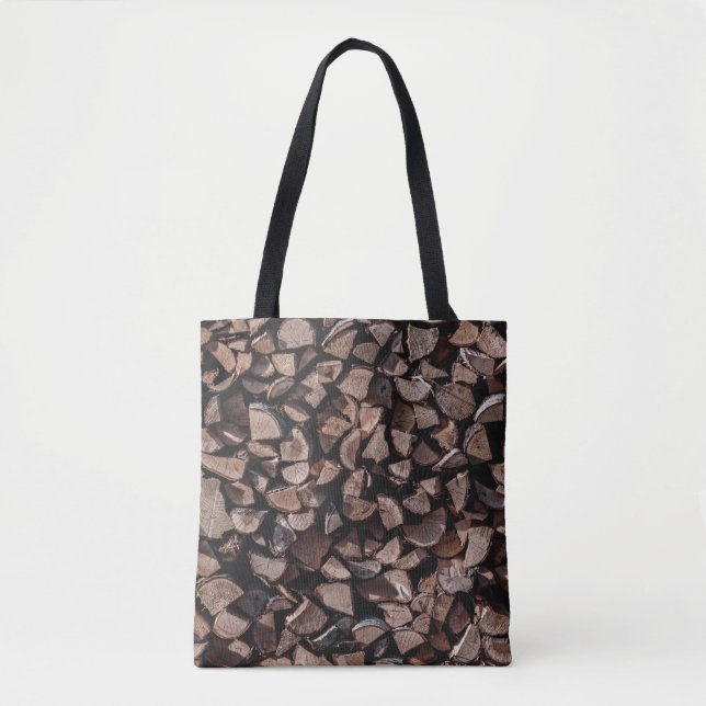 Brennholzplatte Tasche (Vorderseite)