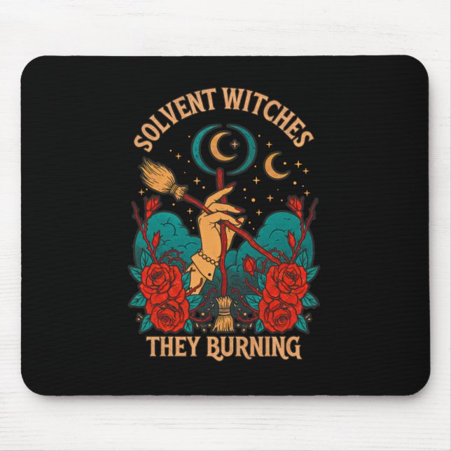 Brennkleber für Solventuhren Mousepad (Vorne)