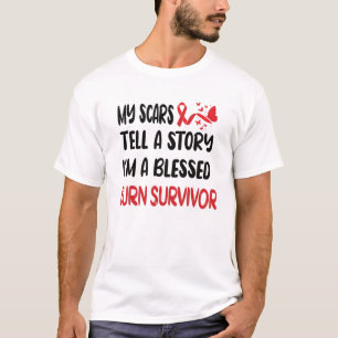 Brennoberlebensgeschenke  Brennen-Opfer-Brandunfal T-Shirt
