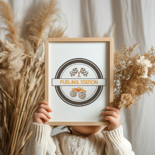 Brennstation - Geburtstagszeichen Poster