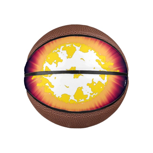 Brennstern Mini Basketball (Vorderseite)