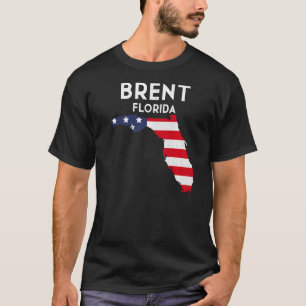 Brent Florida USA Staat America Travel Floridian T-Shirt