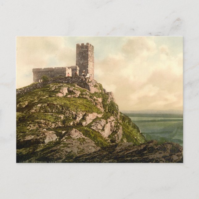 Brentor, Dartmoor, Devon, England Postkarte (Vorderseite)