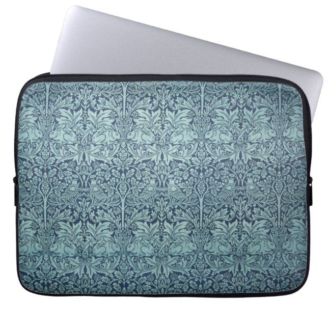 Brer Rabbit von William Morris, Textile Pattern Laptopschutzhülle (Vorderseite)