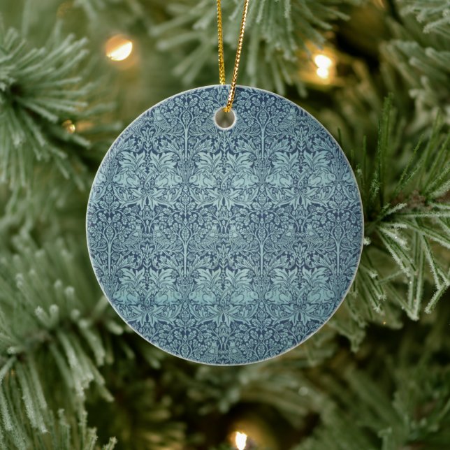 Brer Rabbit von William Morris, Textilmuster Keramik Ornament (Baum)