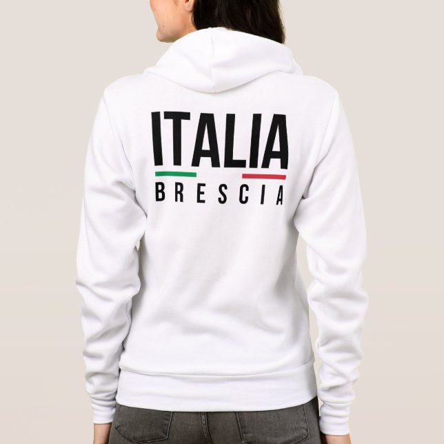 Brescia Italia Hoodie (Rückseite)