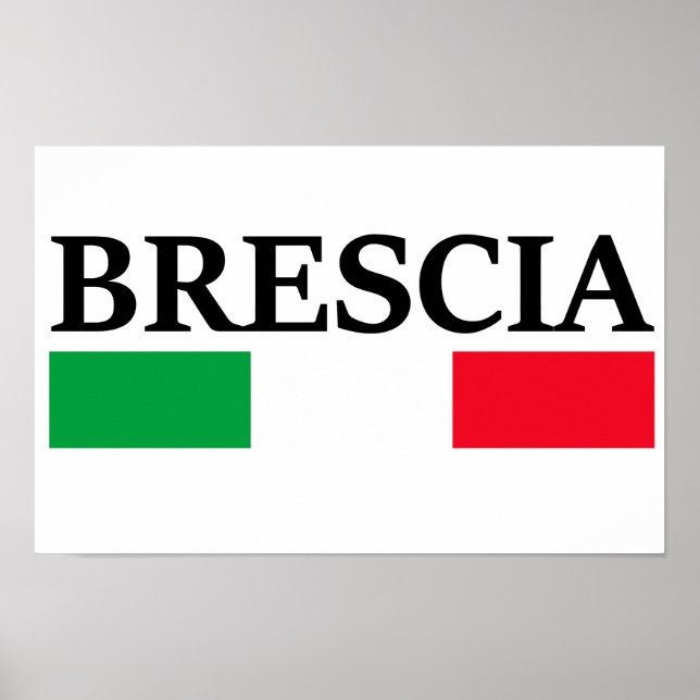 Brescia Italien Poster (Vorne)