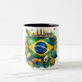Brésil - Mug du patrimoine - Icônes culturelles et