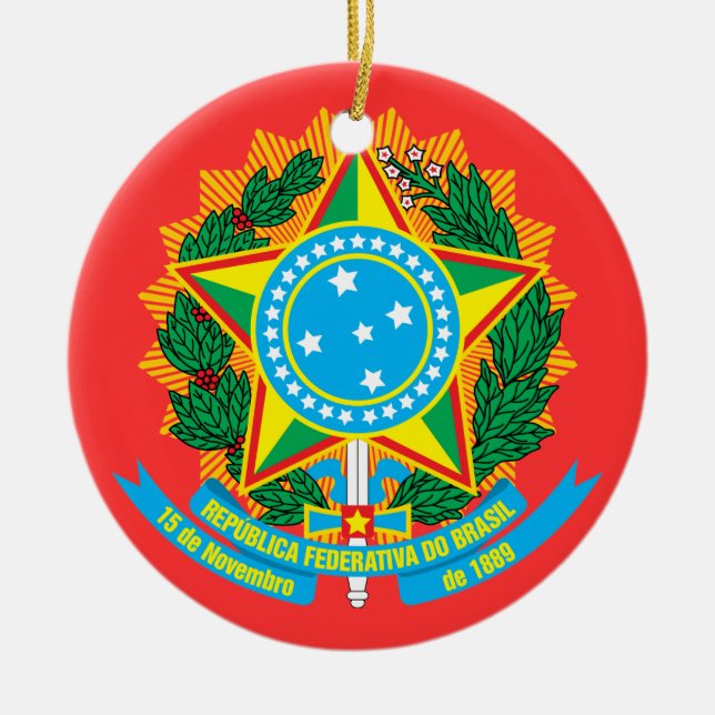 BRÉSIL*- Ornement de Noël / Brasil Enfeite Natal (Devant)