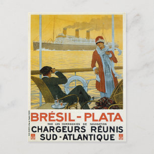 Bresil - Plata Postkarte