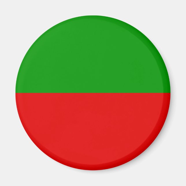 Breskens, niederländische Flagge Magnet (Vorne)