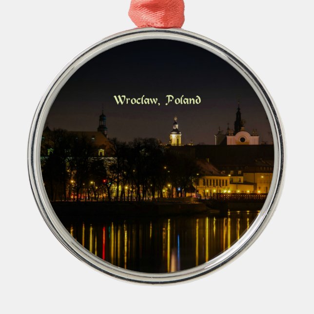 Breslau, Polnisches Stadtbild, Ornament Aus Metall (Vorne)