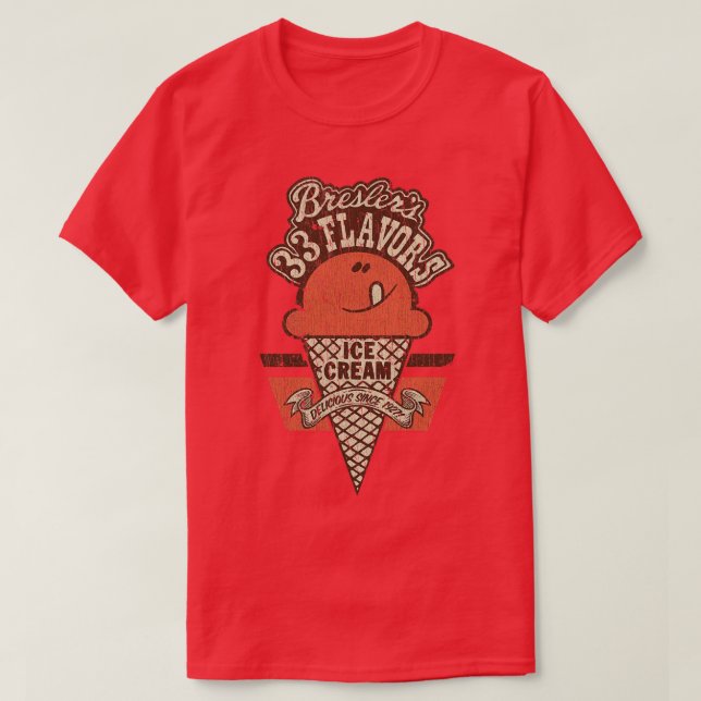 Bresler 33 Aromen 1927 T-Shirt (Design vorne)