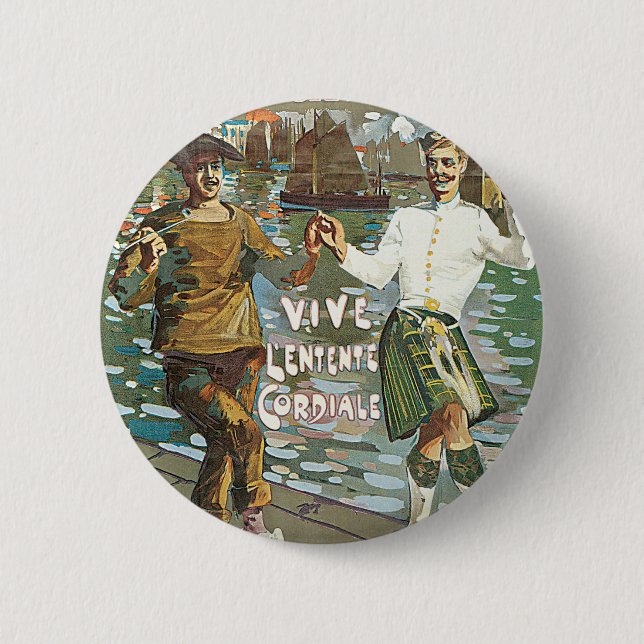 Brest á Londres 18 heurs Button (Vorderseite)