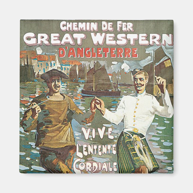 Brest á Londres 18 Stunden Magnet (Vorne)