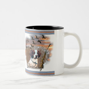 Bretagne auf der Jagd Tasse