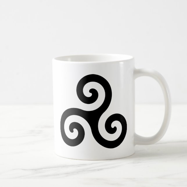 Bretagne/Breizh/Britanny Kaffeetasse (Rechts)