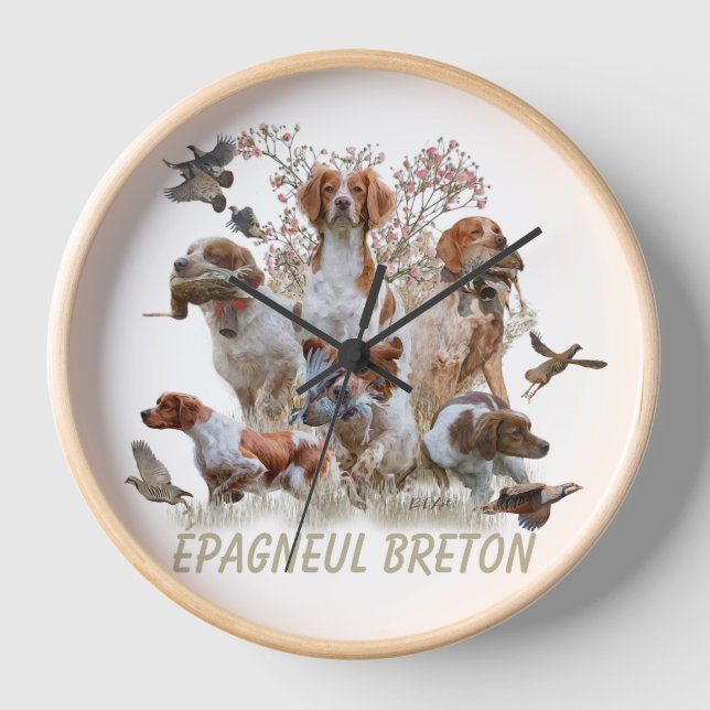 Bretagne française, Horloge d'art (Recto)