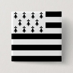 Bretagne, Frankreich Button