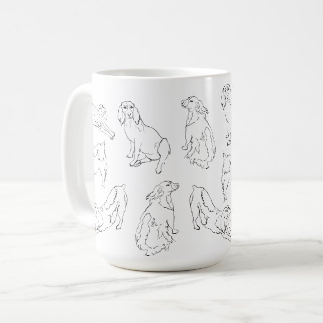 Bretagne-Sachen Kaffeetasse (Vorderseite Links)