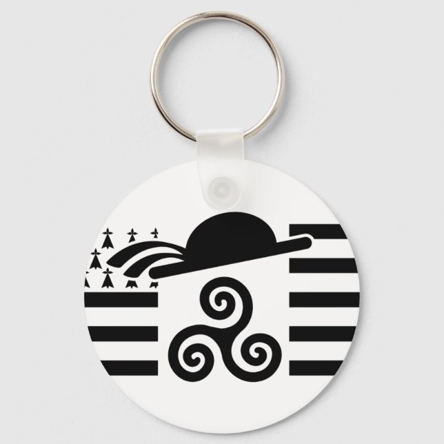BRETAGNE SCHLÜSSELANHÄNGER (Vorderseite)