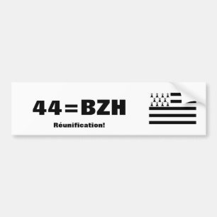 Bretagne-Wiedervereinigungs-Autoaufkleber Autoaufkleber