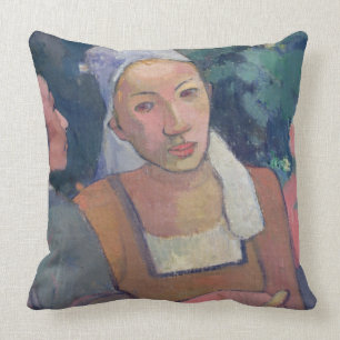 Bretone-Bauern Paul Gauguins  , 1894 (Öl auf canv Kissen
