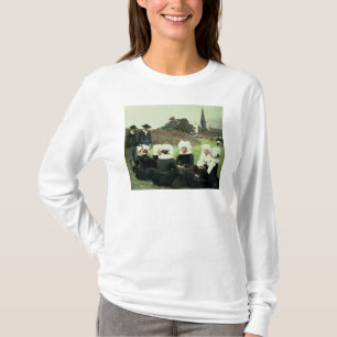 Bretonische Frauen, die an einer Entschuldigung T-Shirt