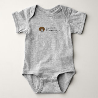 Bretonischer Spaniel Baby Strampler