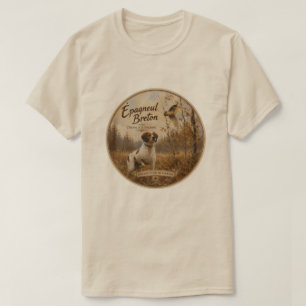 Bretonischer Spaniel und Waldschnepfe T-Shirt