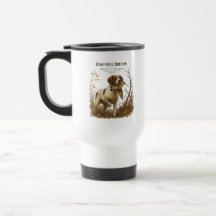 Bretonischer Spaniel – Waldschnepfenjagd Kunst