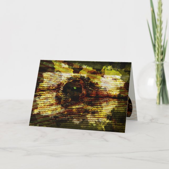 Brett-Kunst Karte (Vorderseite)