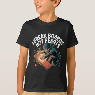 Bretter brechen, nicht Herzen Trainings Sparring T-Shirt